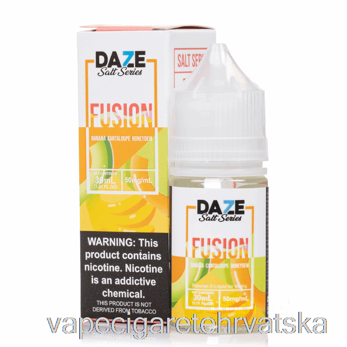 Vape Cigarete Banana Dinja Honeydew - 7 Daze Fusion Sol - 30 Ml 50 Mg